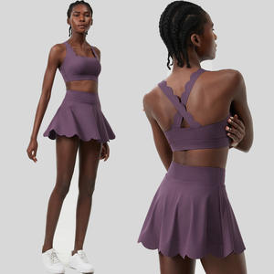 ग्रीष्मकालीन टेनिस सूट महिला प्लस आकार के टेनिस डे मजेर स्पोर्ट्स वर्कआउट कपड़े दो-पीस ड्रेस गोल्फ महिला महिला टेनिस - Product Image 1