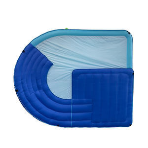Precio de Fábrica Brincolín Inflable y Toboganes Acuáticos Combo Casa Inflable y Equipo de Juego Acuático para Parque Inflable Doméstico - Product Image 3