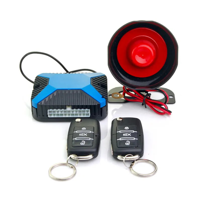 Usine en gros mise à niveau système d'alarme de voiture Auto choc électrique télécommande alarme de voiture alerte pour conducteur de voiture