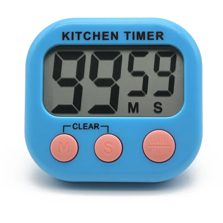 Nuovo Disegno Portatile di Grande Digitale Cucina di Casa Countup Countdown Timer 99 "59" Giorno Ora Minuto Secondo Timer Magnete