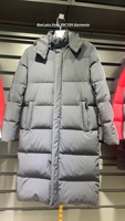 2026 Manteau d'hiver matelassé pour homme avec logo personnalisé, à capuche, zippé, long, chaud et épais, type parka