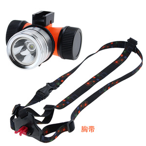 Linterna Frontal de Buceo Recargable T6, Impermeable, de Aleación de Aluminio, Luz Subacuática, Linterna Nocturna para Ciclismo - Product Image 4