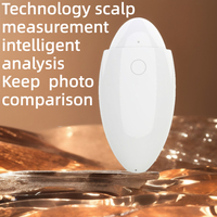 Type de goutte d'eau mini analyseur de cuir chevelu cheveux portable sans fil wifi analyseur de cheveux intelligent équipement 500x3.0MP 1080P