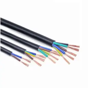 Customize Heat Resistant Power Cable 300V Flexible Stranded Copper 16AWG To 24AWG PVC Insulated New Electrical Wires