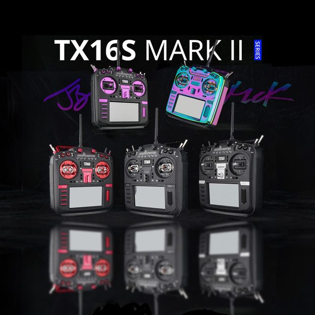 RadioMaster TX16S Mark II Max AG01 Radio Controller (M2) for FPV Drones Fixed Code Remote with Metal and Plastic Material