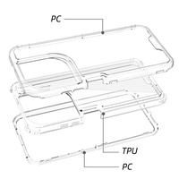 Protection intégrale du corps à 3 couches, Fundas Para Celulares 3 en 1, coque de téléphone 360° pour Tecno Spark Go 2024 20 40 Pro Plus