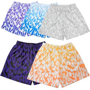 Pure Custom Professional Men's Flame Mesh <strong>Shorts</strong> With Pockets Fire Printed Training Sport <strong>Shorts</strong> Men Mesh <strong>Shorts</strong> - Product Image 2
