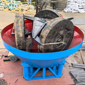 Molino de rodillos dobles para molienda húmeda de oro, máquina para minería de oro en arena, uso en minas a pequeña escala - Product Image 1
