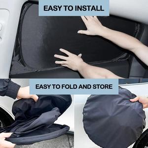 สำหรับรถยนต์ Changan CS55 PLUS ปี 2022-2024 ผ้าบังแดดหน้ารถ ผ้าบังแดดหลังรถ ผ้าบังแดดข้างรถ ผ้าคลุมบังแดด ผ้าม่านบังแดด - Product Image 3