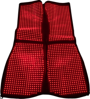 Thérapie par lumière infrarouge pour le soin des chevaux, 660 nm 850 nm, enveloppe de thérapie LED à lumière rouge portable pour soulager les douleurs dorsales, thérapie équine