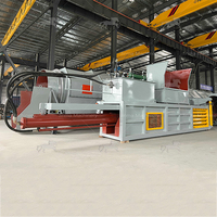 Presse à balles hydraulique pour déchets de tissus machine à balles hydraulique compacteur à balles hydraulique