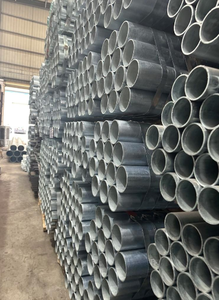 Tubería de Acero Galvanizado en Caliente, Estándar ASTM, Dureza Total, con Recubrimiento Z30-Z40, para Andamios de Construcción, Venta Directa de Fábrica - Product Image 5