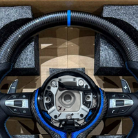 Volant de voiture en fibre de carbone personnalisé adapté aux modèles BMW F05 F07 F30 F10 F12 F15 F36 F20 F22 F25 F32 F36 M3 M5 E70 E90