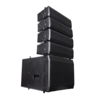DASN-altavoz LA615D3-COMBO de 1300W, sistema de sonido activo para conciertos