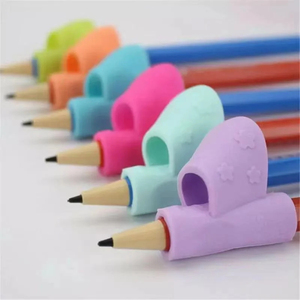 Corrector de escritura, agarre de lápiz, juguetes Montessori para niños, dispositivo de sujeción de aprendizaje, soporte para bolígrafo, posturas - Product Image 1