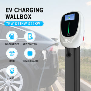 Cargador de coche eléctrico BYD 22kw <span class=keywords><strong>Wallbox</strong></span> para MG <span class=keywords><strong>Mercedes</strong></span> Tesla-Nueva condición Tipo 2 2-Gbt para Tesla EV con corriente nominal 16A 32A - Product Image 3