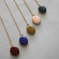 Collier Pendentif Médaillon Ovale Personnalisé en Argent Sterling 925 Plaqué Or avec Émail, pour Photo et Nom/Numéro, Bijoux Sur Mesure