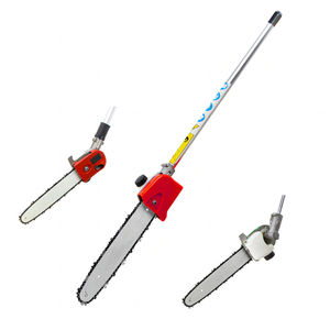 Accesorios Multifuncionales para Herramientas de Jardín, Cabezal de Sierra para Cortar Ramas Altas, Compatible con Cortacésped XF XF-G005 3/8 pulgadas, Rojo/Naranja, CE, Juego de 6 Piezas - Product Image 1