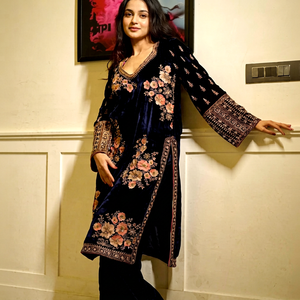 Collection exclusive de salwar en velours pour femmes adultes, nouvelle collection de vêtements de soirée, par Royal Export Surat Gujarat - Product Image 1