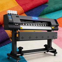 Nouvelle livraison directe d'usine, rapide et stable, imprimante grand format DTG 1,6 m 1,8 m, encre éco-solvant, tête Epson, multicolore, garantie 1 an, A1