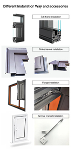 Ventanas Corredizas de Aluminio Personalizadas, Insonorizadas, Impermeables, Aisladas, con Mosquiteras de Acero Inoxidable, Ventanas Corredizas de Aluminio para Casa - Product Image 5