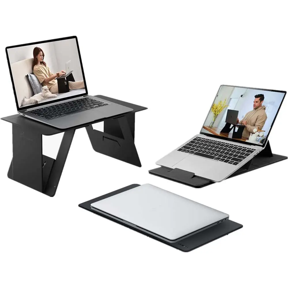 โต๊ะพับเก็บการ์ดขนาดเล็กบนเตียงสำหรับหอพักที่ใส่แล็ปท็อปอเนกประสงค์แบบพกพาน้ำหนักเบามาก