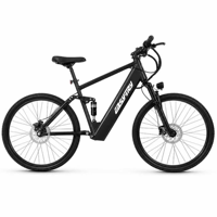 Vélo de montagne électrique tout suspendu 26 pouces 36V 250W 13AH avec freins à disque doubles et moteur de moyeu arrière EMTB – Prix abordable pour la vente en gros