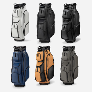 กระเป๋ากอล์ฟหนังสั่งทำพิเศษ คุณภาพพรีเมียม กันน้ำ แบ่งช่อง 14 ช่อง สำหรับผู้ชาย พร้อมโลโก้ส่วนตัว - Product Image 2