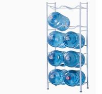 3 5-stufige, freistehende, nicht zusammenklappbare Metall-Wasserflaschenhalter für 5-Gallonen-Flaschen, abnehmbarer Flaschenhalter, multifunktionaler Organizer zur Aufbewahrung