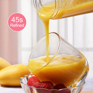 अनुकूलित रंग लोगो प्रीसर छोटे व्यक्तिगत इलेक्ट्रिक यूएसबी मिनी मशीन पोर्टेबल फल ग्लास ब्लेंडर पोर्टेबल जूसर - Product Image 2