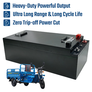Batería de Litio de 60 Voltios y 100 Ah con Certificaciones <span class=keywords><strong>UI</strong></span> 2271 para E Rickshaw, Batería para Auto Rickshaw en Venta - Product Image 1