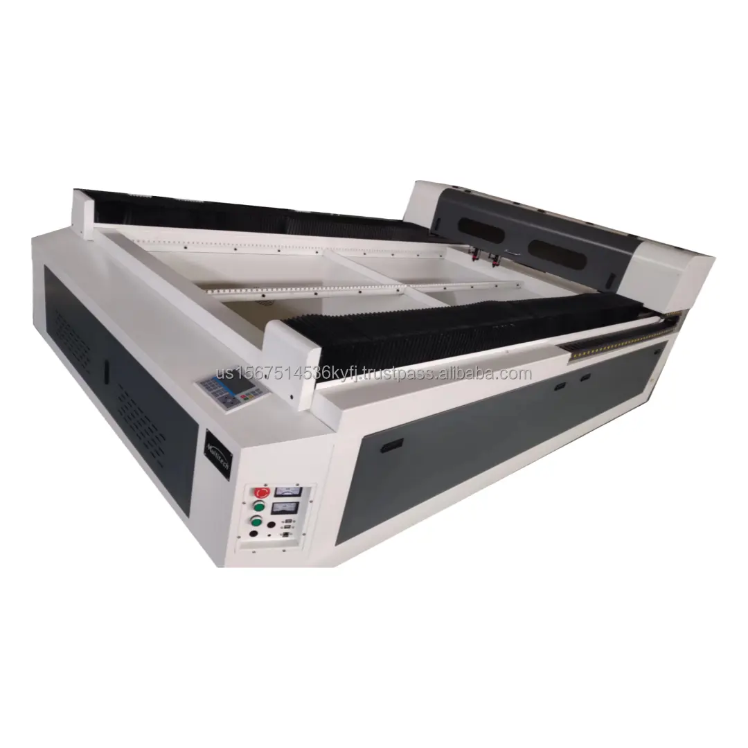 Khuyến mãi giá vải vải Máy cắt 1325 CNC Máy khắc laser với reci Ống 130W 150W 180W cw5200 Máy làm lạnh nước