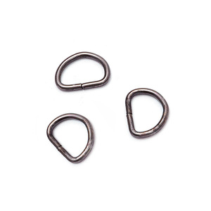 D Ring Zinc Alloy Hardware <b>Bag</b> <b>Accessories</b> Chrome Plated For DIY <b>Bags</b> - Product Image 3