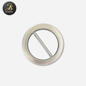 <span class=keywords><strong>Boucle</strong></span> de ceinture ronde européenne en fer ou en laiton <span class=keywords><strong>avec</strong></span> tissu, vente en gros - Product Image 6
