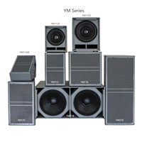 Haut-parleur passif professionnel YM118 simple 18 pouces 800W, aimant 220mm, bobine 100mm, subwoofer standard pour scène/spectacle/mariage