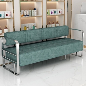 Sofá de Espera para Oficina, Apartamento Pequeño, Barbería, Salón de Belleza, Área de Descanso, Sillas de Salón - Product Image 5