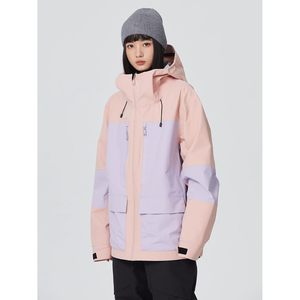 Veste de snowboard d'hiver imperméable et isolée, colorée, unisexe, vêtements de ski, taille adulte moyenne - Product Image 2