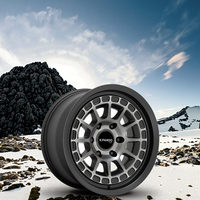 Nouvelle jante en alliage tout-terrain forgé de 18 pouces personnalisée 18x9 roue SUV noire avec 6x1397 5x114.3 PCD 5 trous jantes noires personnalisées 6 trous