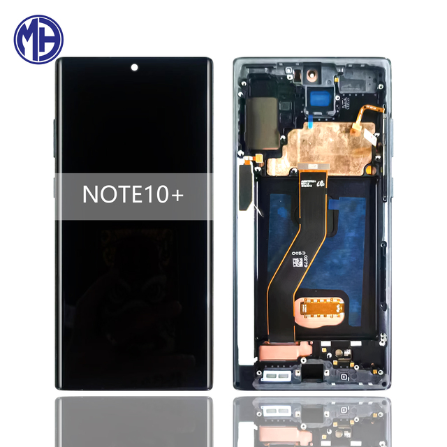 OLED LCD Display Touch Screen Digitizer Assembly MH Brand 100% Tested for Note 10 Plus 1-Year Warranty Compatible Phone