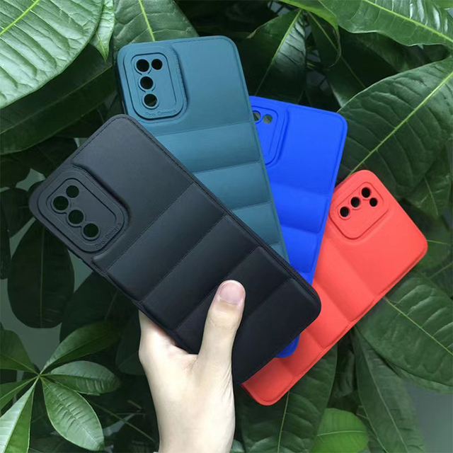 Factory Wholesale Cheap Cotton Jacket Shell TPU Phone Cases Back Cover for Tecno SPARK GO 2022 Itel Infinix Hot 20 20s Play 12