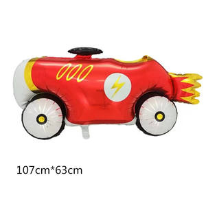 Décorations de fête de mariage Couronne dorée <span class=keywords><strong>Dinosaure</strong></span> rose et ballons en feuille d'avion rétro Joyeux anniversaire Célébration - Product Image 5