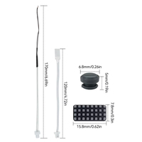 Tube chauffant en céramique 24v 48w pour Snapmaker U1, thermistance pour détecteur de température de buse Snapmaker U1, accessoires U1