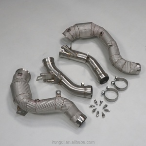 Tuyau d'échappement pour Mercedes-Benz E63S AMG 4.0T en acier inoxydable avec tuyau à haut débit - Product Image 2