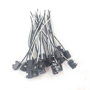 2针汽车插座尾纤汽车2触点led灯连接器电线电缆，用于侧灯 - Product Image 2