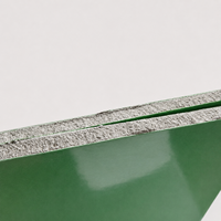 Panneau de plâtre hydrofuge à face papier pour revêtement extérieur EIFS, ignifuge et renforcé, vente en gros