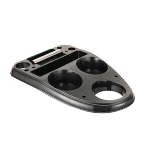 Carrito de Peluquería Plegable y Móvil de Acero Inoxidable Negro para Organizar Extensiones de Cabello en Salón de Belleza - Product Image 5