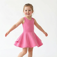 Robe de sport active pour filles, sans manches, dos croisé, anti-humidité, avec short intégré, personnalisable, faible MOQ, livraison rapide