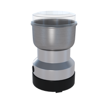 Nouveau mixeur électrique de cuisine en acier inoxydable pour poudre de café, mélangeur multifonction pour aliments et céréales, 4 lames, mini moulin à café 300 ml