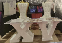 Table à bonbons avec lettres personnalisées, pièces, pour mariage et événement