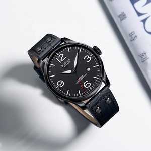 Montre à mouvement mécanique automatique pour hommes OEM de 42mm avec forme de boîtier Tonneau étanche 5ATM et logo personnalisé à quantité minimale de commande bas - Product Image 5